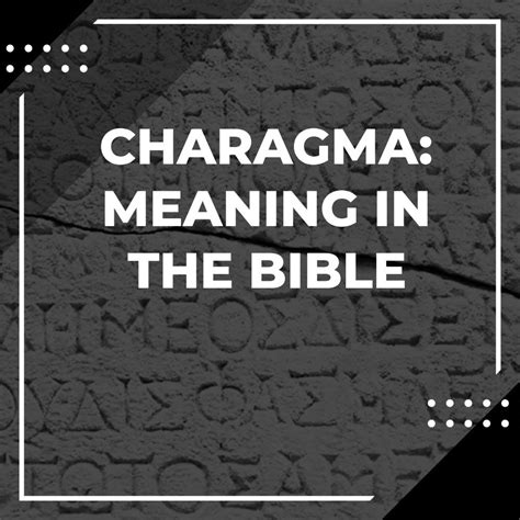 charagma mark meaning